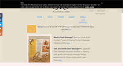 Desktop Screenshot of griefmassage.org